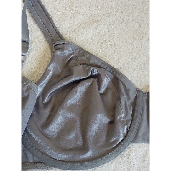 Curvation RN 16345 Gray Underwired T Shirt Bra Size 40 DDD - Picture 12 of 15